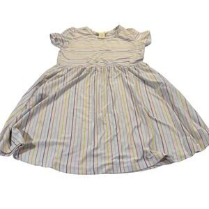 Emma & Elsa Girl Size 6 Striped Dress
